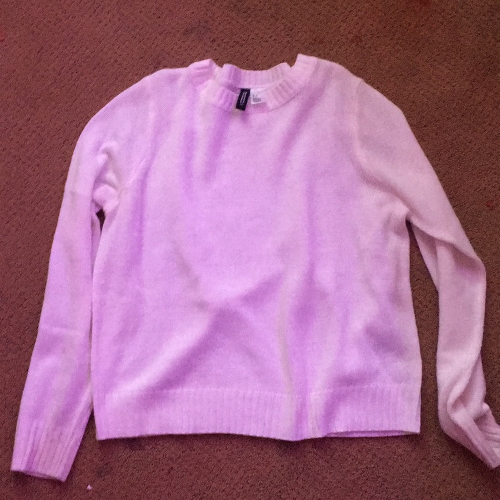 Soft white sweater! :)